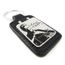 PORTE CLES Johnny Hallyday - Porte clés cuir rectangulaire