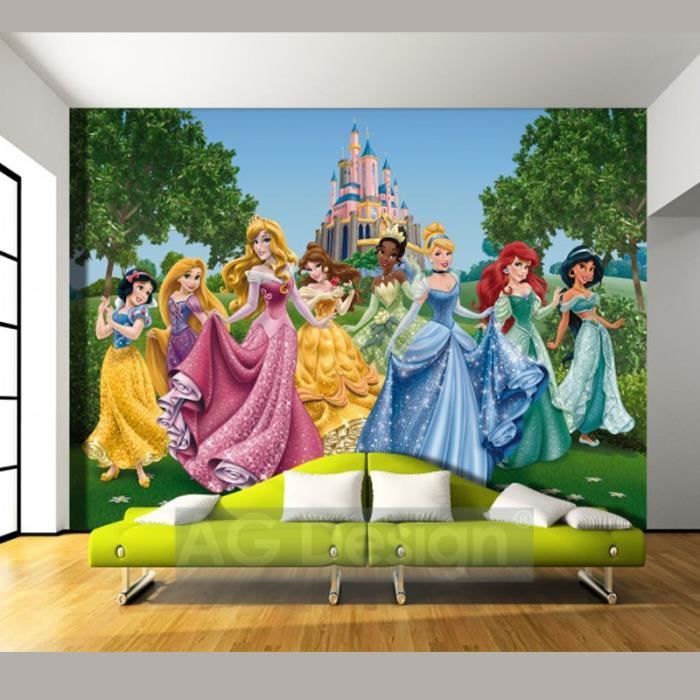 papier peint princesse disney - Papier peint enfant Disney pas cher Shopping Deco
