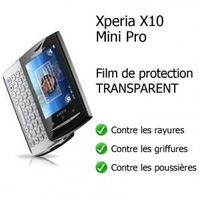 ACCESSOIRES TELEPHONIE Film Transparent Sony Xperia X10 Mini pro