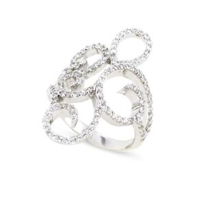 TOUS MES BIJOUX Bague Argent 925° Oxydes Zirconium