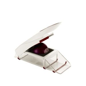 ZYLISS Coupe-oignons ZE13075 cm blanc et rouge