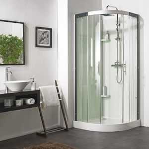 DOUCHE - RECEVEUR Cabine de douche Flotille 3 90x90 1/4 Rond DOUCHE - RECEVEUR Cabine de douche Flotille 3 90x90 1/4 Rond