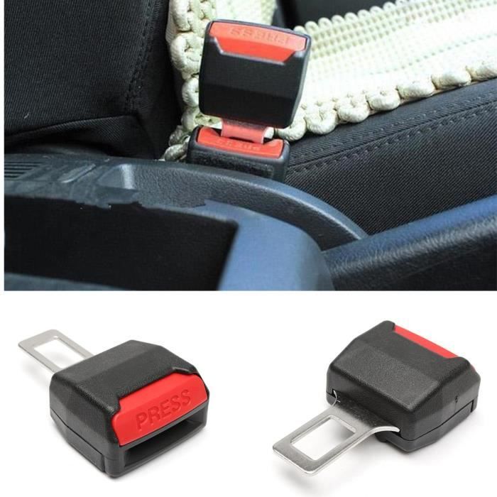 2X Boucle Pince Ceinture de Sécurité Universel Alarme Stop Siège Auto Voiture Achat / Vente