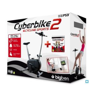 PACK ACCESSOIRES JEUX VIDEO CYBERBIKE 2 + VELO SANS FIL / PS3