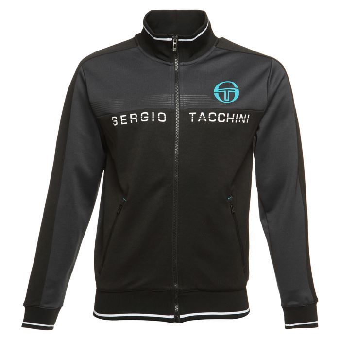 Sergio Tacchini - Veste Gilet - Aleo Sweater Noir - Taille S - Noir