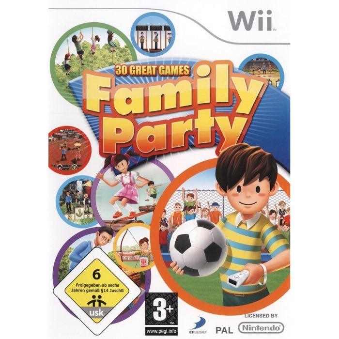 FAMILY PARTY / JEU CONSOLE NINTENDO Wii Achat / Vente jeux wii FAMILY