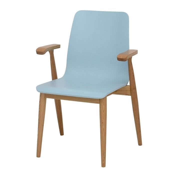 Chaise de bureau de style rétro et industriel coloris noir