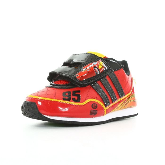 Adidas Disney cars 2 femme Rouge, noir, blanc et jaune Achat