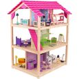 POUPEE - POUPON Kidkraft Maison de poupées So Chic + 50 pièces