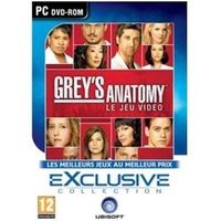 JEUX VIDEO GREY'S ANATOMY / JEU PC DVD-ROM