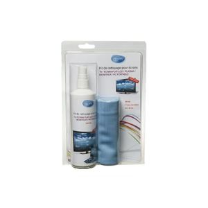 APM Kit de nettoyage en spray 250ml pour écran Tv et moniteur avec microfibre