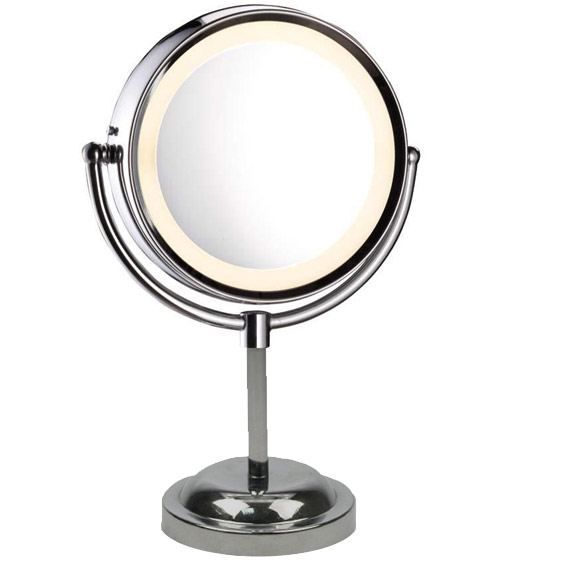 Miroir de beauté grossissant maquillage Lumineux Miroir Sur pied