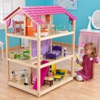 POUPEE-POUPON Kidkraft Maison de poupées So Chic + 50 pièces