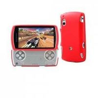 ACCESSOIRES TELEPHONIE Coque gomme Rouge Xperia Play
