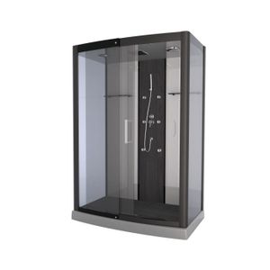 AURLANE Cabine de douche Pure Rectangle XXL 140x85cm