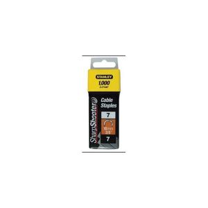STANLEY 1000 agrafes cavaliers 11mm type 7