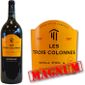 VIN ROUGE Magnum Les Trois Colonnes Bordeaux 2007
