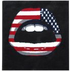TAPIS - DESSOUS DE TAPIS Tapis GIRLY NOIR 80x80 cm