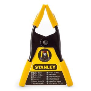 STANLEY Pince ? ressort métallique 50mm