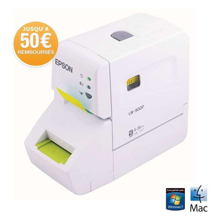 Epson étiqueteuse LabelWorks LW900P Prix pas cher Cdiscount