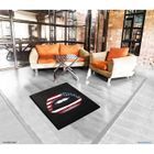 TAPIS - DESSOUS DE TAPIS Tapis GIRLY NOIR 80x80 cm