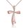 New Fashion Creative Femmes plaqué or rose cristal