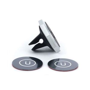 XQISIT Support voiture UNIVERSEL AirVent magnetic - Noir
