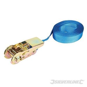SILVERLINE Sangle d?arrimage sans fin ? cliquet 2 pcs Longueur 5m