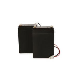 SCS SENTINEL Kit de 2 batteries de secours 2,2 AH pour motorisation