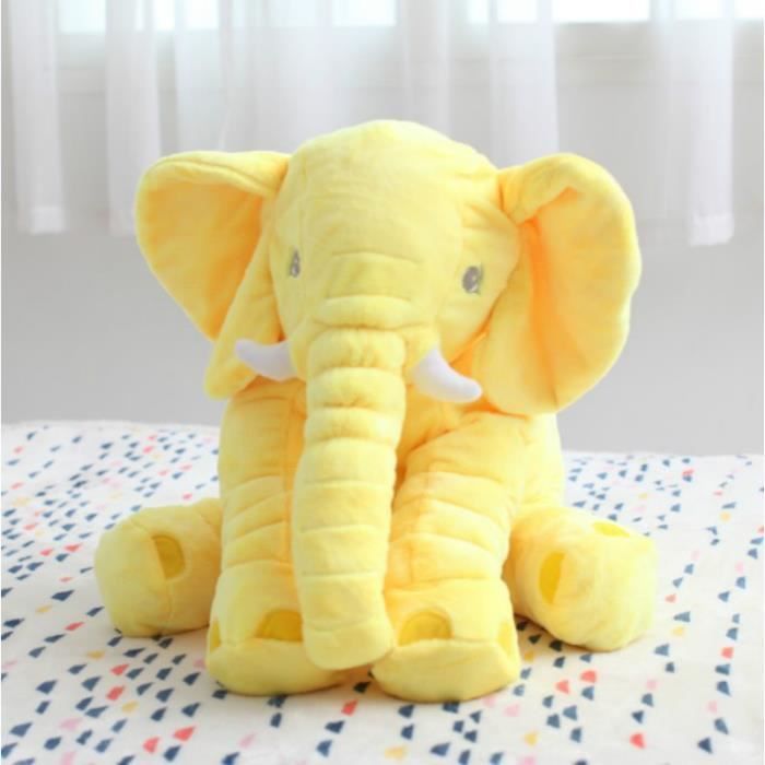 peluche oreiller elephant