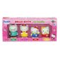 UNIVERS MINIATURE COMPLET Hello Kitty - Sa Famille - 4 Figurines de 6cm