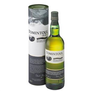 WHISKY-BOURBON-SCOTCH TOMINTOUL PEATY TANG