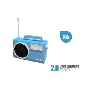 Ryval clé USB RADIO 8Go Bleue