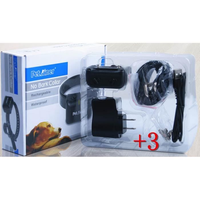 Tera-Collier Anti Aboiement Chien Rechargeable - Achat Tera-Collier Anti Aboiement Chien Rechargeable - Achat