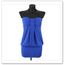 ROBE Robe de Soirée Sensuelle Bustier Sexy Bleue