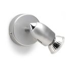 SPOTS - LIGNE DE SPOTS TWIST Spot 1 lumière argent