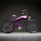  Vélo électrique vintage violet OLD SCHOOL
