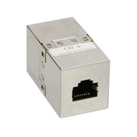CABLE RESEAU - TELEPHONIE INLINE - Cat. 6 Accouplement câble patch 2x RJ45