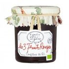 CONFITURE - MARMELADE Confiture Les 3 fruits rouges Bio, Pot 250 gr