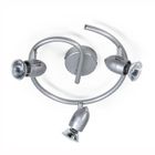 SPOTS - LIGNE DE SPOTS TWIST Spot 3 lumières argent