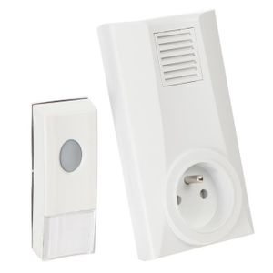 ELRO Carillon sans fil Glasgow 8 mélodies + prise DB260F