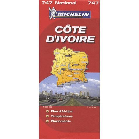 COTE D'IVOIRE Achat / Vente livre Michelin MICHELIN Parution 15