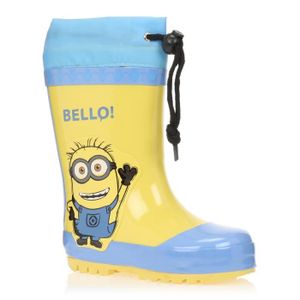 MINIONS Bottes de Pluie Chaussures Enfant Garçon