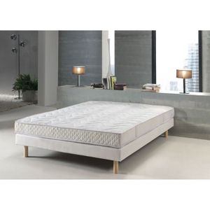SOMMIER ET MATELAS Ensemble 140x190cm Mousse 17cm 24kg/m3 OUESSANT SOMMIER ET MATELAS Ensemble 140x190cm Mousse 17cm 24kg/m3 OUESSANT