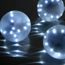 BOULE DE NOEL - GUIRLANDE - KIT NOEL Ensemble 4 boules 10 cm ,Led ,effets multiples