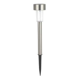 GALIX Lot de 10 Lanternes solaires inox
