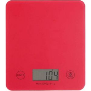 DOMOCLIP DOM351R Balance culinaire - Rouge