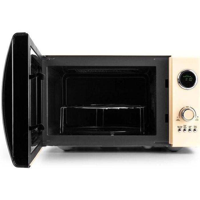 Klarstein Fine Dinesty - Four micro-onde avec fonction grill, 23L de