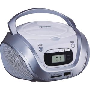 TOKAI TB208W Radio CD MP3/USB Blanc et Argent