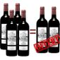VIN ROUGE 4 achetées + 2 OFFERTES    Château Bel Air Gallier